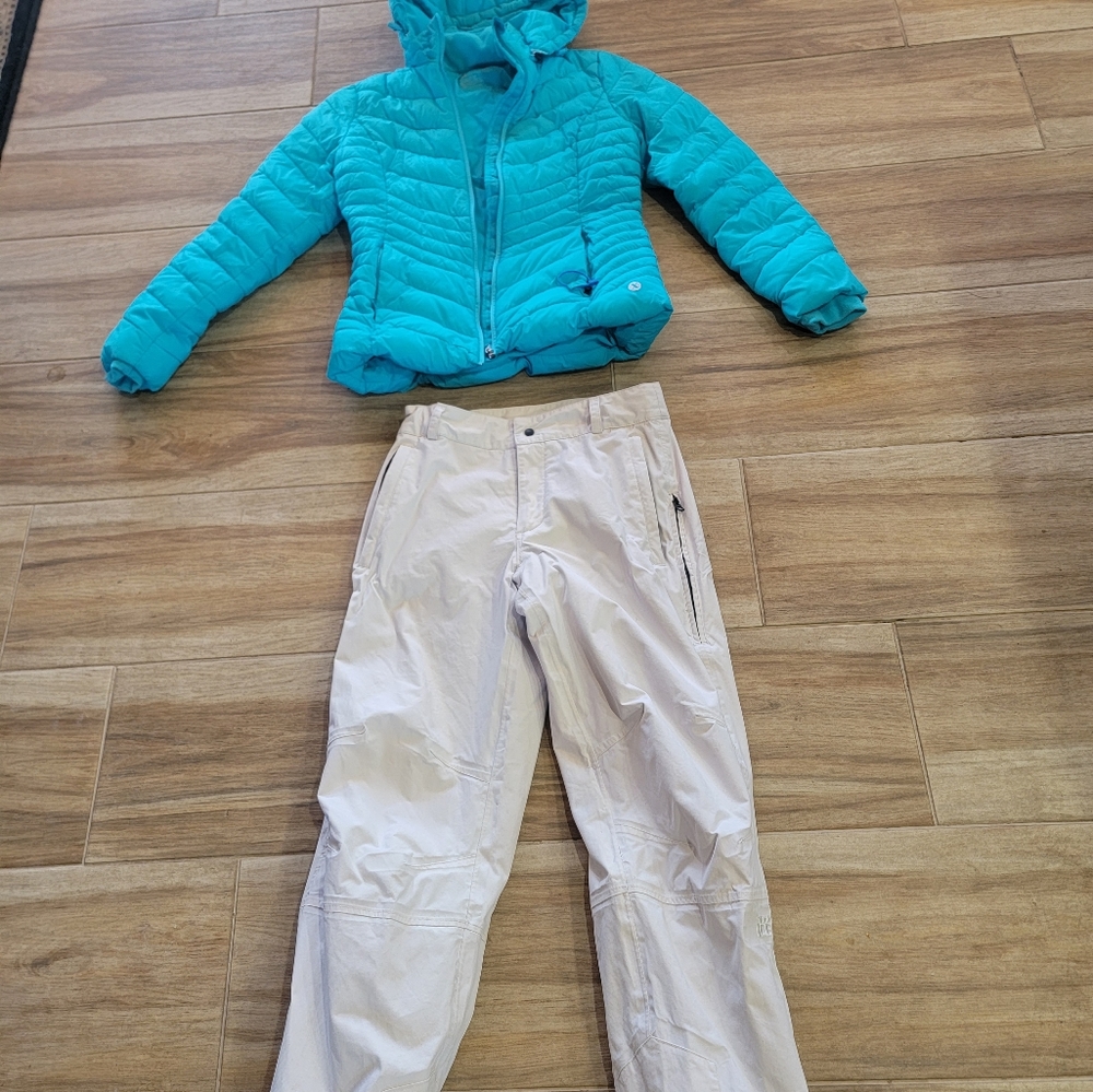 Ski jacket and pants women's small